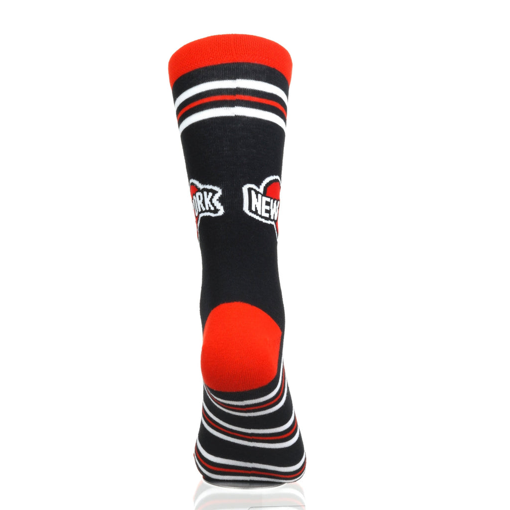New York Heart Black Red