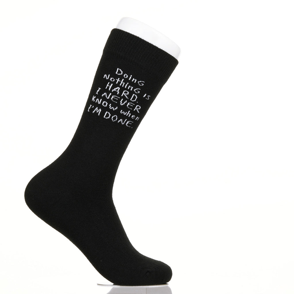 Doing Nothing Is Hard