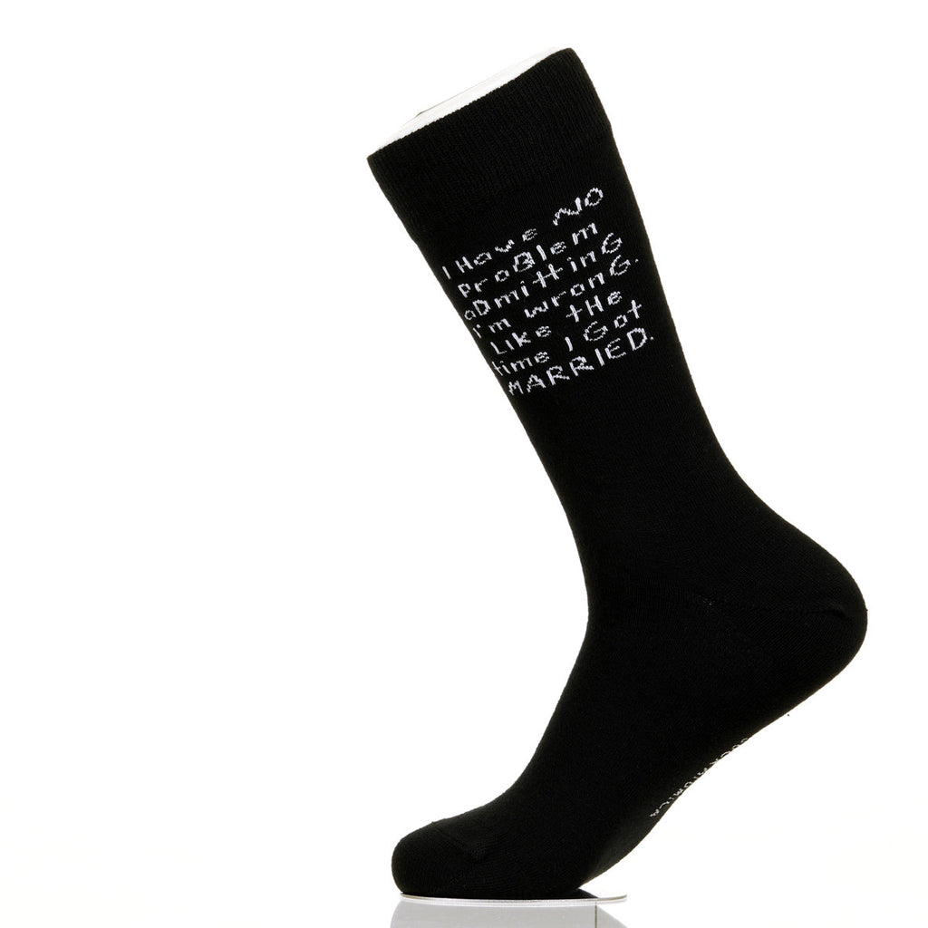 I Have No Problem Admitting I'm Wrong